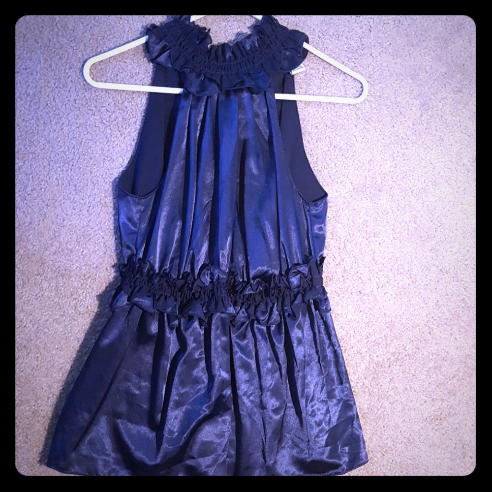Deep Blue Max Studio Sleeveless Top - S